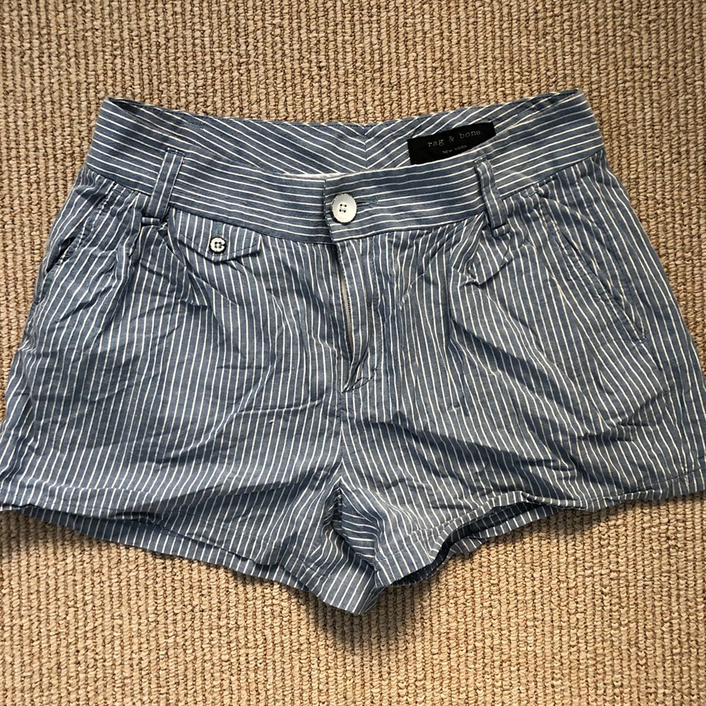 Rag and Bone pinstripe shorts!